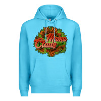Ocean Blue mama claus cone Premium Hoodie - JahusDesignShop