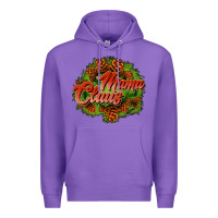 Purple mama claus cone Premium Hoodie - JahusDesignShop