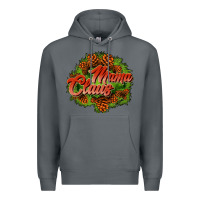 Rock mama claus cone Premium Hoodie - JahusDesignShop