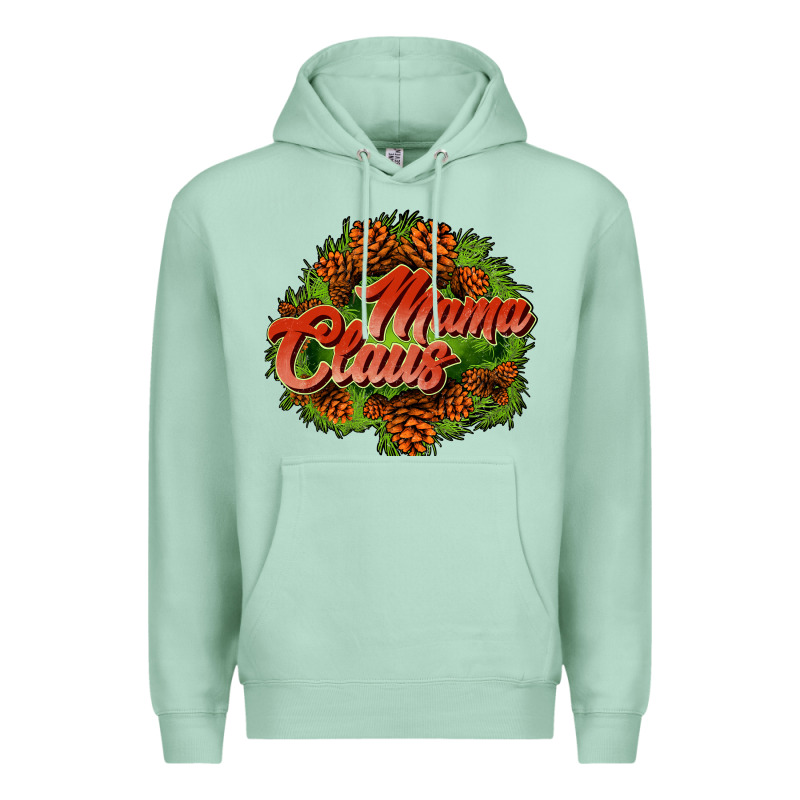 Mama Claus Cone Premium Hoodie by JahusDesignShop | Teevron