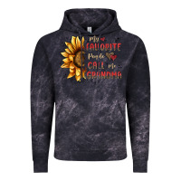 Cloud Black my favorite people call me grandma Vintage Hoodie - MaliasSmallBusiness