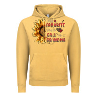 Vintage Mustard my favorite people call me grandma Vintage Hoodie - MaliasSmallBusiness