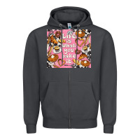 Smoke life is what you bake it with cowhide Zipper Hoodie - TumblerDesignByShophia