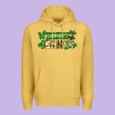 Whiskey Business St. Patrick's Day Premium Hoodie Designed By Cowgirlartshop
