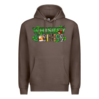 Coffee Whiskey business St. Patrick's Day Premium Hoodie - CowGirlArtShop