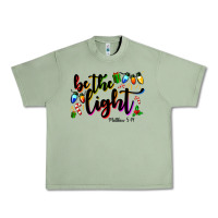 Oil Green be the light matthew 5 14 Urban Heavy Tee - MaliasSmallBusiness