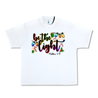 White be the light matthew 5 14 Urban Heavy Tee - MaliasSmallBusiness
