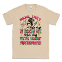 Mushroom some days i rock it some days it rocks me Classic Tee - MaliasSmallBusiness