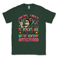 Sports Green some days i rock it some days it rocks me Classic Tee - MaliasSmallBusiness