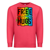 Cardinal free hugs Premium Sweatshirt - OliviaCreatesArt