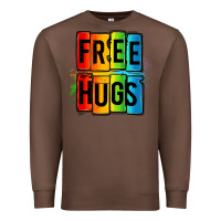 Chestnut free hugs Premium Sweatshirt - OliviaCreatesArt
