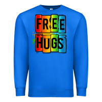 True Royal free hugs Premium Sweatshirt - OliviaCreatesArt