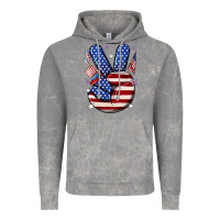 Cloud Rock peace 4th july Vintage Hoodie - NancyCooperArtShop