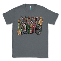 Charcoal Heather Cookie Baking Crew Classic Tee - CowhideDigitalArt