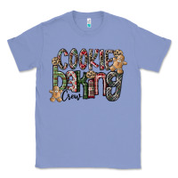 Colony Blue Cookie Baking Crew Classic Tee - CowhideDigitalArt