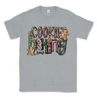 Heather Grey Cookie Baking Crew Classic Tee - CowhideDigitalArt