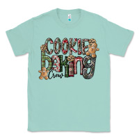 Seafoam Cookie Baking Crew Classic Tee - CowhideDigitalArt