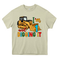 Mossy i'm 1 and digging it Heavy Core Tee - Artiststas