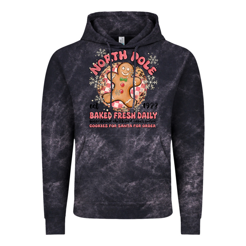 North Pole Baked Fresh Daily Vintage Hoodie by MaliasSmallBusiness | Teevron