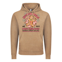 Vintage Coffee north pole baked fresh daily Vintage Hoodie - MaliasSmallBusiness