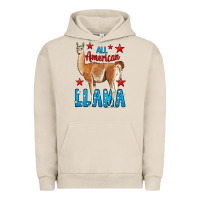 Pigment French Oak All American Lama Urban Hoodie - LillyAllenDesigns