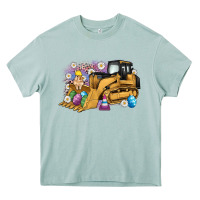 Arona easter bulldozer bunny egg leopard Heavy Core Tee - Artiststas