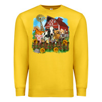 Lemon farm life olivia Premium Sweatshirt - OliviaCreatesArt