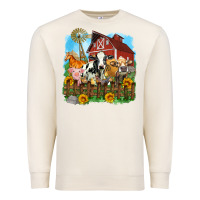 Sandshell farm life olivia Premium Sweatshirt - OliviaCreatesArt