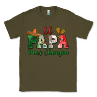 Army Green el papa mas chingon Classic Tee - MaliasSmallBusiness