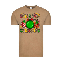 Vintage Coffee balls deep into christmas Vintage Tee - MaliasSmallBusiness