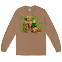Toasted Coconut st patrick's day cow family Long Sleeve Tee - RanaPortraitStore