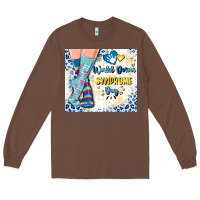 Chestnut world down syndrome day Long Sleeve Tee - Artiststas