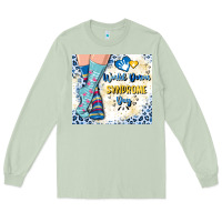 Matcha world down syndrome day Long Sleeve Tee - Artiststas