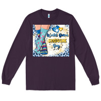 Plum world down syndrome day Long Sleeve Tee - Artiststas