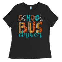 Black school bus driver Ladies Tee - Artiststas