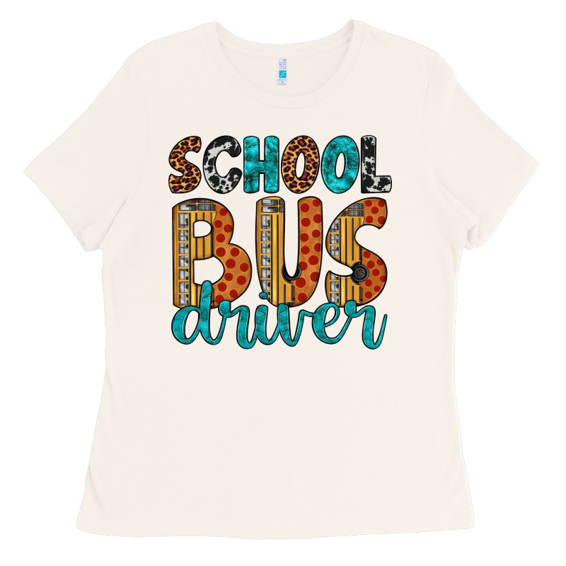 School Bus Driver Ladies Tee by Artiststas | Teevron
