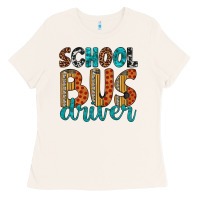 Bone school bus driver Ladies Tee - Artiststas