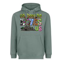 Sage Easter Day Oh he loves us Heavyweight Hoodie - OliviaCreatesArt