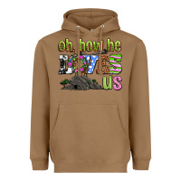Toasted Coconut Easter Day Oh he loves us Heavyweight Hoodie - OliviaCreatesArt