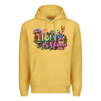 Antique Gold One hoppy mama easter day Premium Hoodie - HowdyJamesFarm