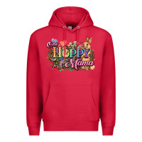 Cardinal One hoppy mama easter day Premium Hoodie - HowdyJamesFarm