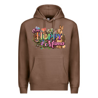 Chestnut One hoppy mama easter day Premium Hoodie - HowdyJamesFarm