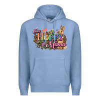 Colony Blue One hoppy mama easter day Premium Hoodie - HowdyJamesFarm