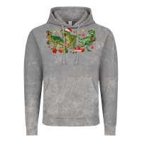 Cloud Rock christmas dinosaurs Vintage Hoodie - MaliasSmallBusiness
