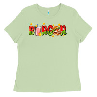 Matcha burger with coke and stars Ladies Tee - AdoDesignShop