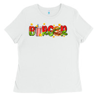 White burger with coke and stars Ladies Tee - AdoDesignShop