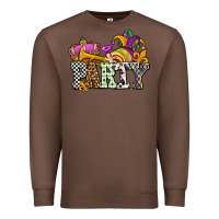 Chestnut mardi gras  party olivia Premium Sweatshirt - OliviaCreatesArt