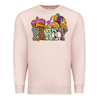 Pale Pink mardi gras  party olivia Premium Sweatshirt - OliviaCreatesArt