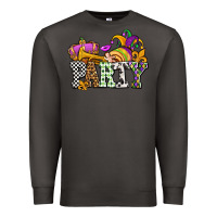 Smoke mardi gras  party olivia Premium Sweatshirt - OliviaCreatesArt