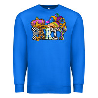 True Royal mardi gras  party olivia Premium Sweatshirt - OliviaCreatesArt